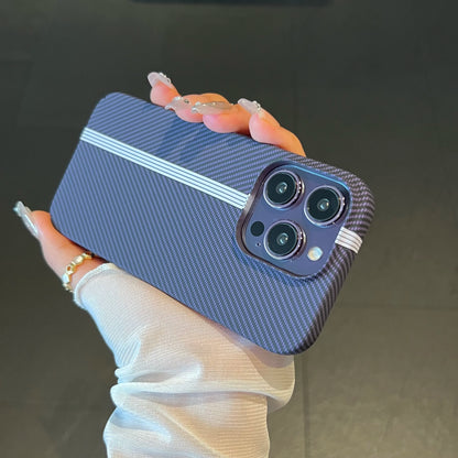 Carbon Fiber iPhone Case – Ultra Slim Shockproof PC Bumper Cover