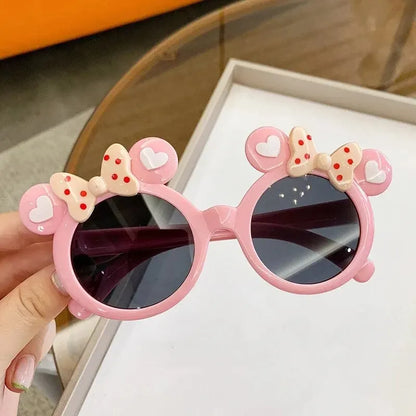 Kids UV400 Cartoon Sunglasses Outdoor Sun Protection Shades