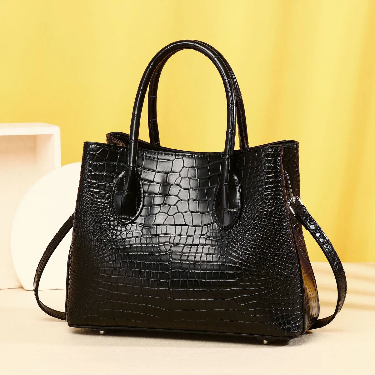 Alligator Genuine Leather Tote Bag for Women – Luxury Handbag