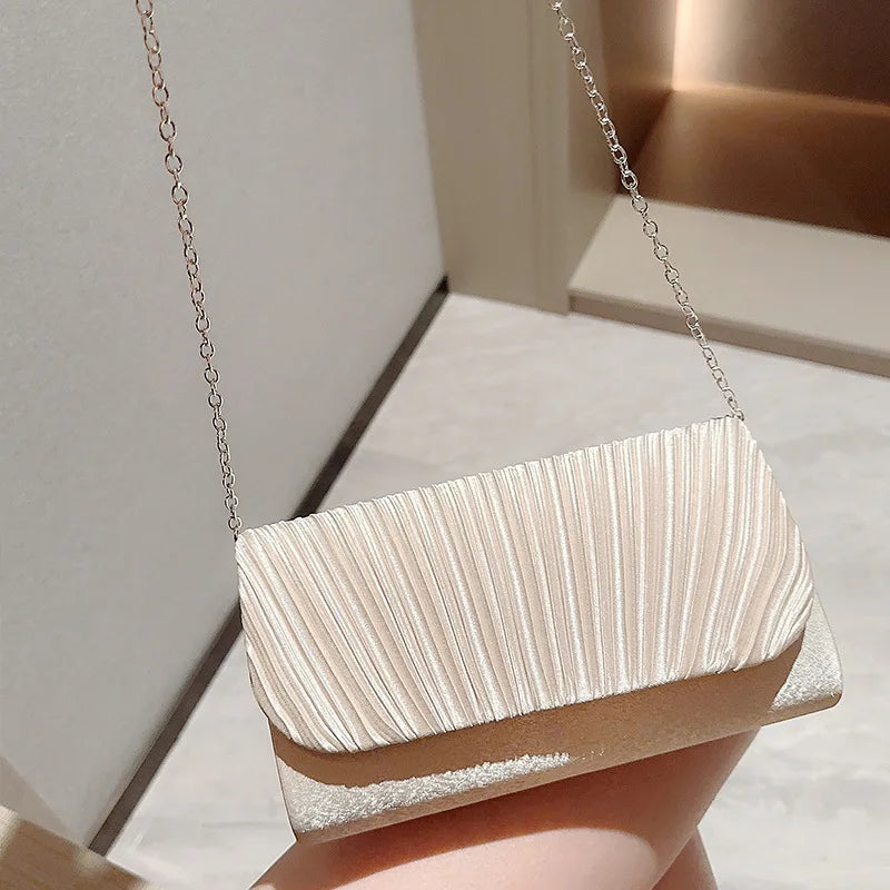 Women's Elegant Satin Evening Bag