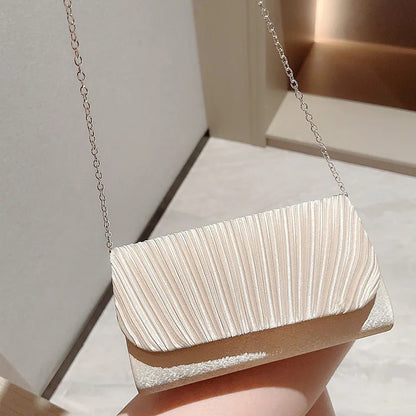 Women's Elegant Satin Evening Bag