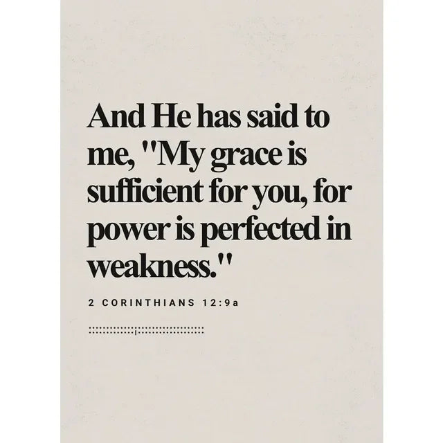 Bible Scripture Canvas Wall Art – Christian Quote Poster for Home Decor