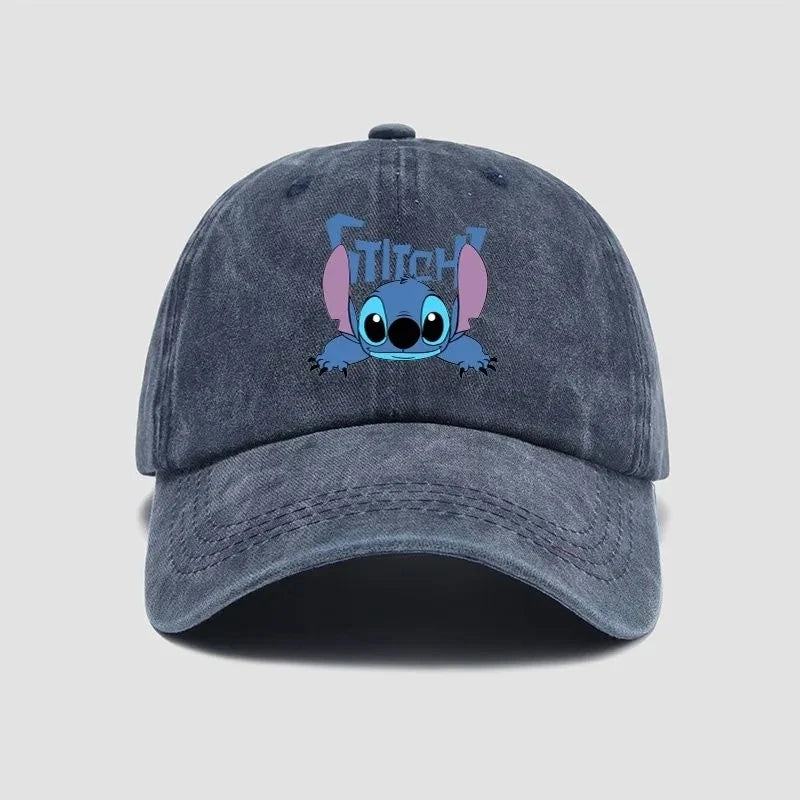 Stitch Cartoon Baseball Cap Adjustable Snapback