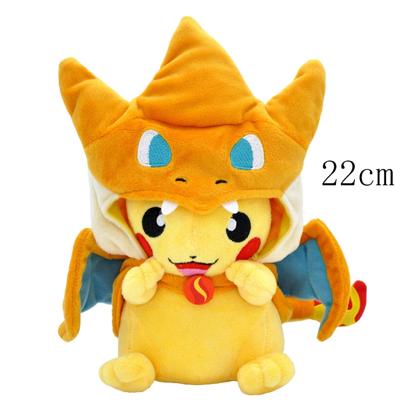 Pokemon Plush Toys Eevee Pikachu Charizard Snorlax