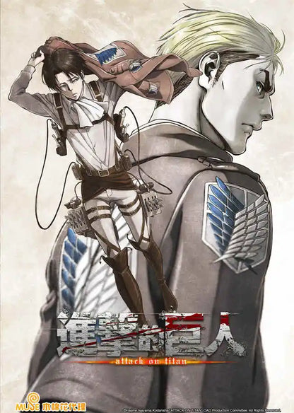 Attack on Titan Final Season Poster – Anime Canvas Wall Art