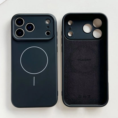 Original Magnetic Liquid Silicone Case Iphone 17 15 16 14 Pro Max Air Plus Magsafe Wireless Charge