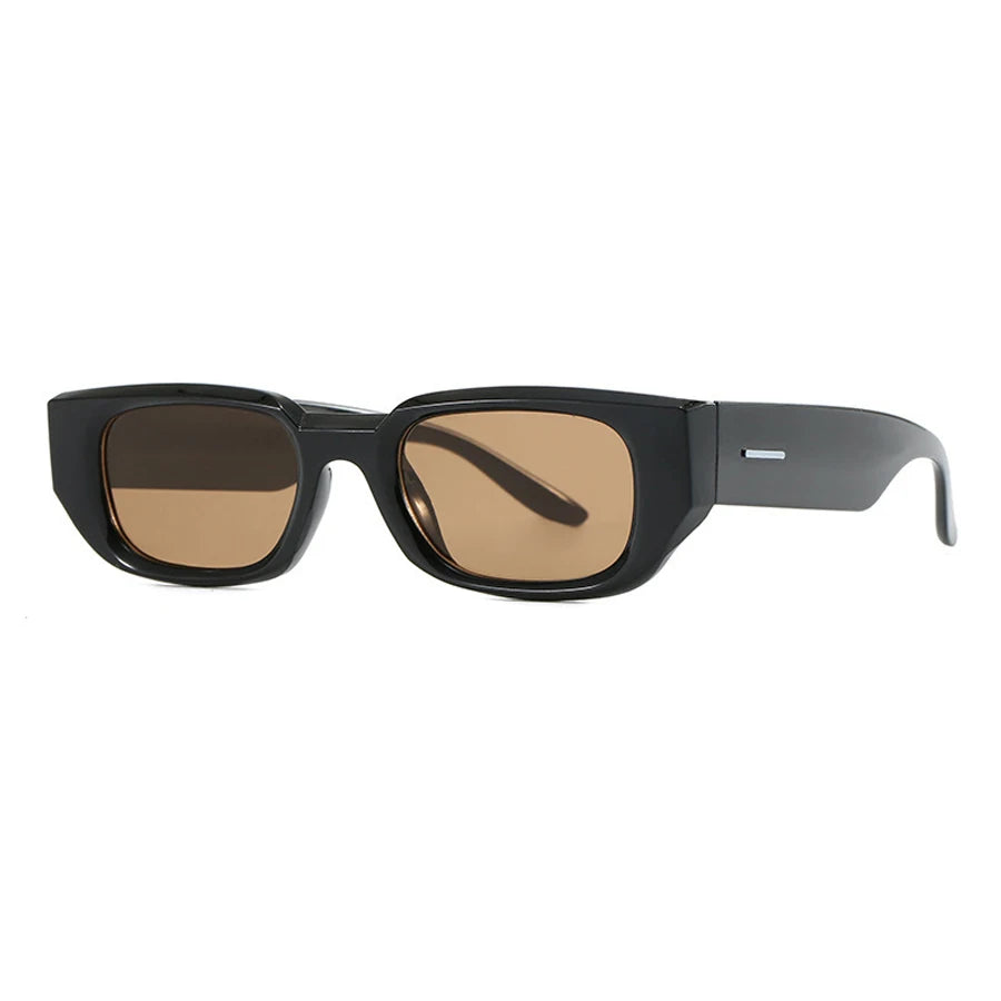 Retro Rectangle Sunglasses for Women – UV400 Designer Shades