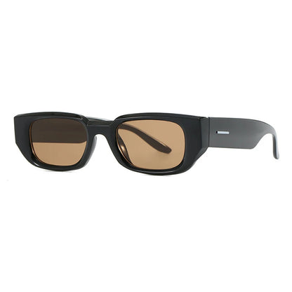 Retro Rectangle Sunglasses for Women – UV400 Designer Shades