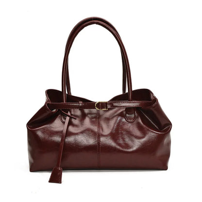 Vintage Handbag for Women Large Capacity New Underarm Commuting Bag