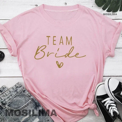 Bride Bachelorette Party T-Shirt – Cotton Hen Party Tee