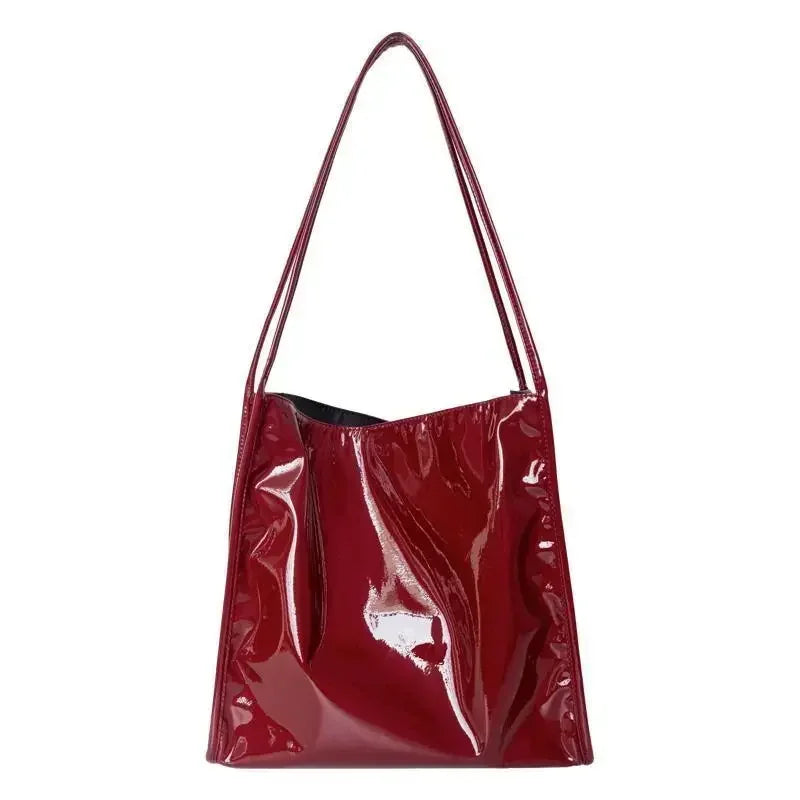 Fashion Patent Leather Women Shoulder Bags