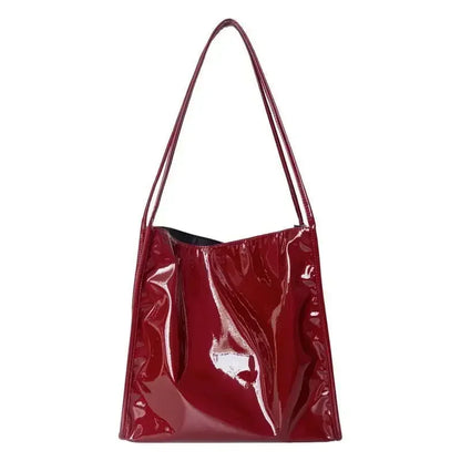 Fashion Patent Leather Women Shoulder Bags