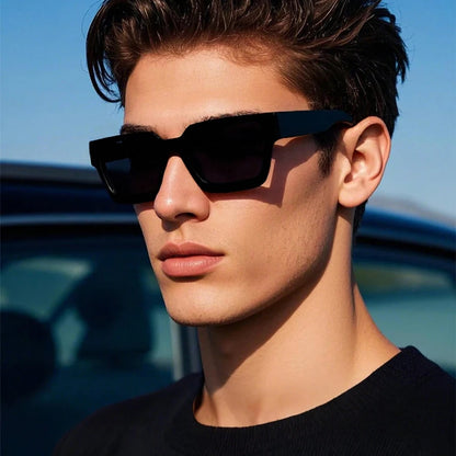 Retro Square Sunglasses – Unisex Vintage Style UV400