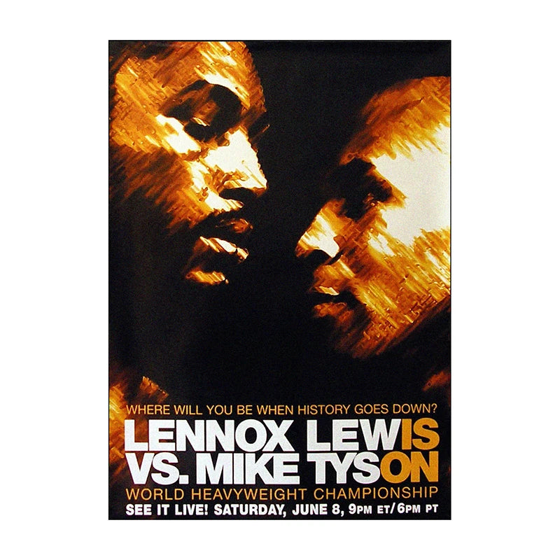 UFC MMA Fight Poster Print – Boxing & MMA Canvas Wall Art for Gym