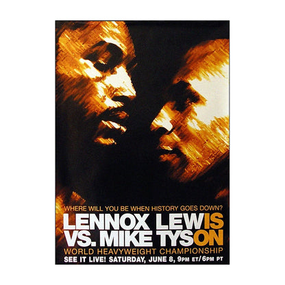 UFC MMA Fight Poster Print – Boxing & MMA Canvas Wall Art for Gym
