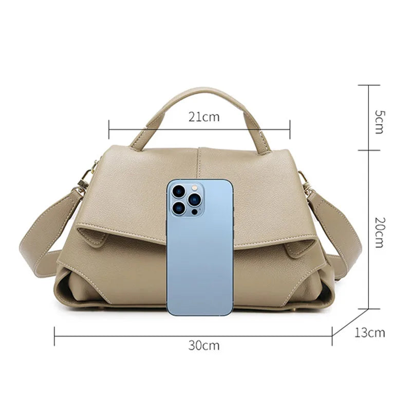 Women Frosted Handbag High-end Suede Flap French Shoulder Bag