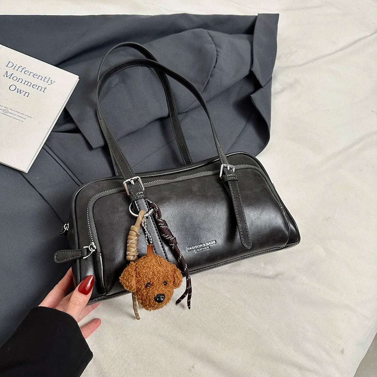 Design Small PU Leather Shoulder Bag