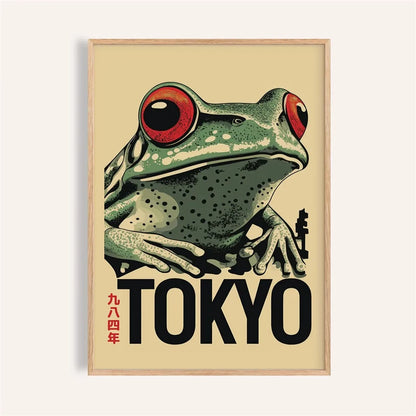 Japanese Ukiyo-E Vintage Poster Print – Retro Wall Art