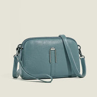Blue Genuine Leather