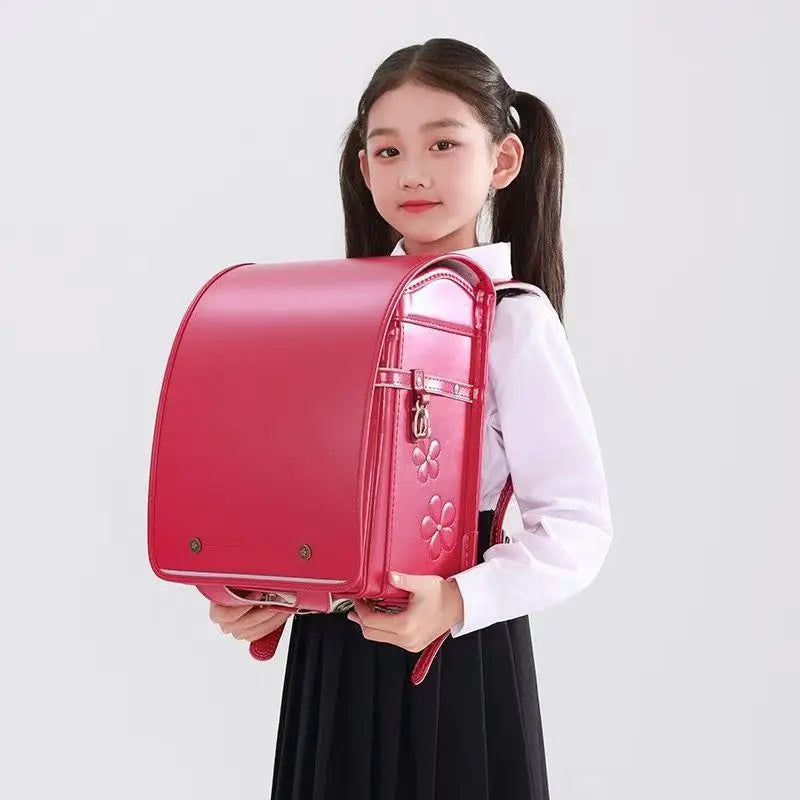 Japanese Randoseru School Backpack for Kids – Large Capacity