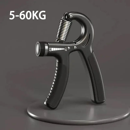 Adjustable Hand Grip Strengthener with Rep Counter 5–150kg