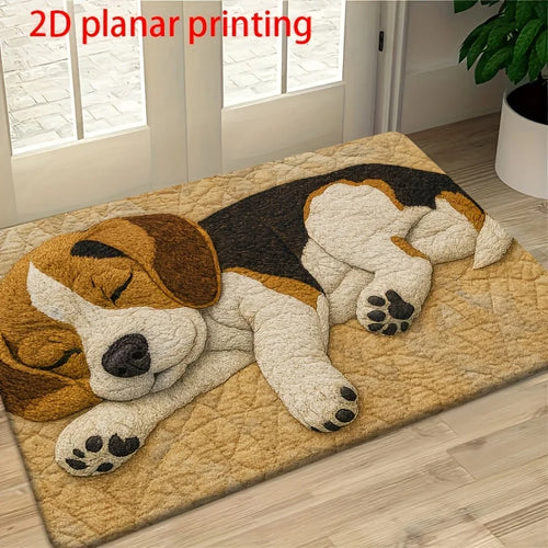 Beagle Doormat – Non-Slip Stain-Resistant Indoor Outdoor Rug