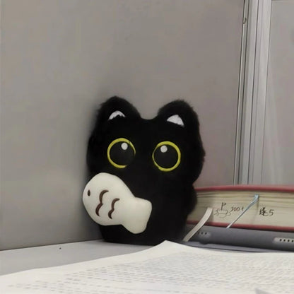 Black Cat Plush Keychain Bag Pendant 2pcs