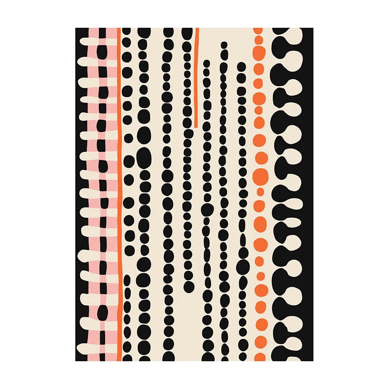 Mid-Century Modern Wall Art Poster – Retro Abstract Geometric Print