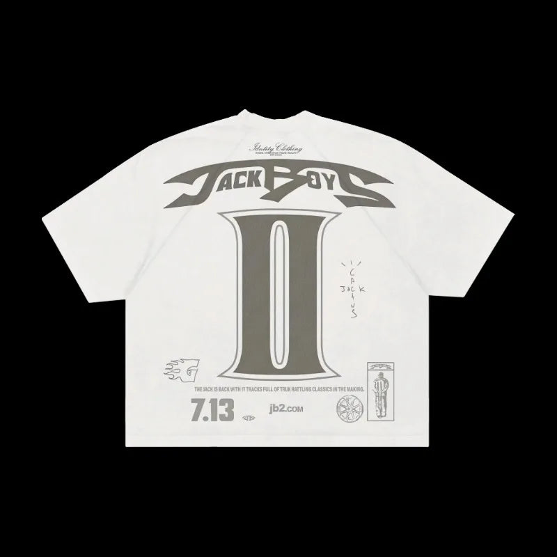 Y2K Graphic Print Oversized Tee – Retro Streetwear Sweatshirt