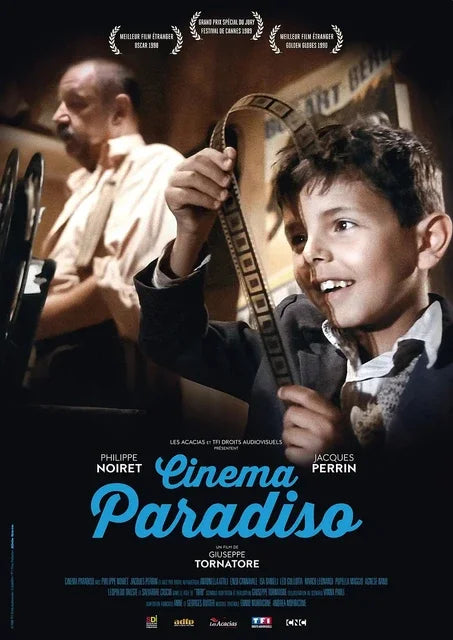 Cinema Paradiso Movie Poster – Vintage Italian Film Wall Art Print