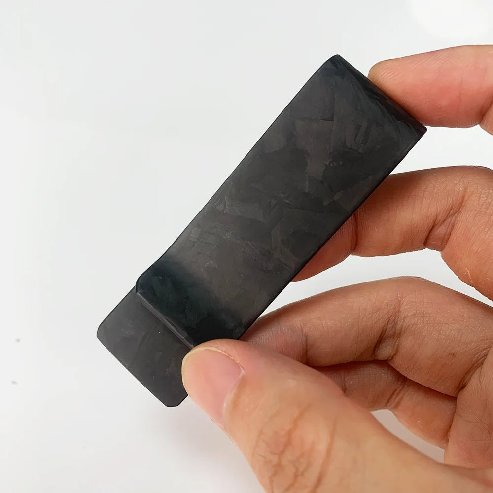 Real Carbon Fiber Money Clip with Card Holder – 22mm
