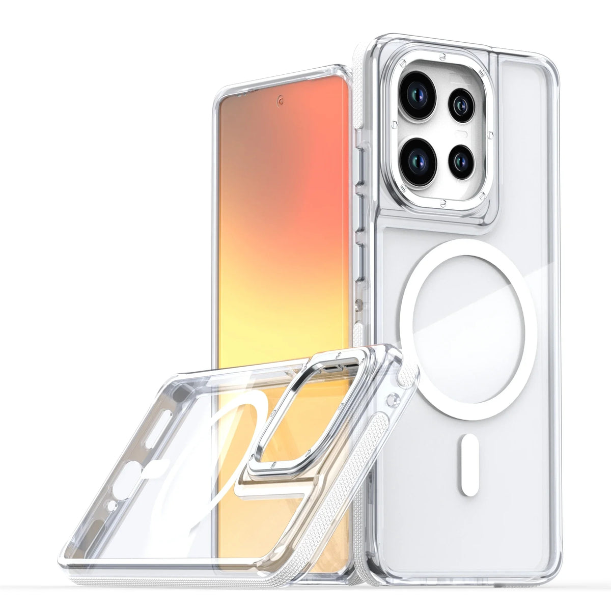 Magnetic Clear Case for Motorola Moto – Shockproof