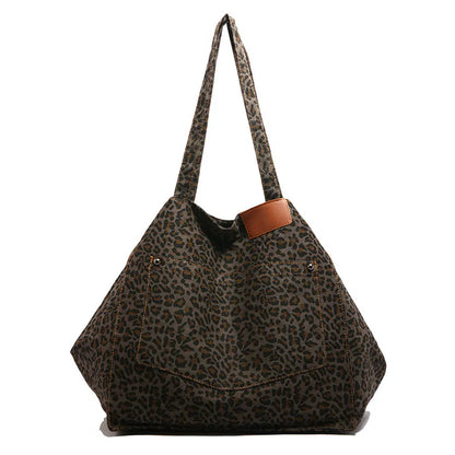 Autumn and Winter New Leopard Print Handbag