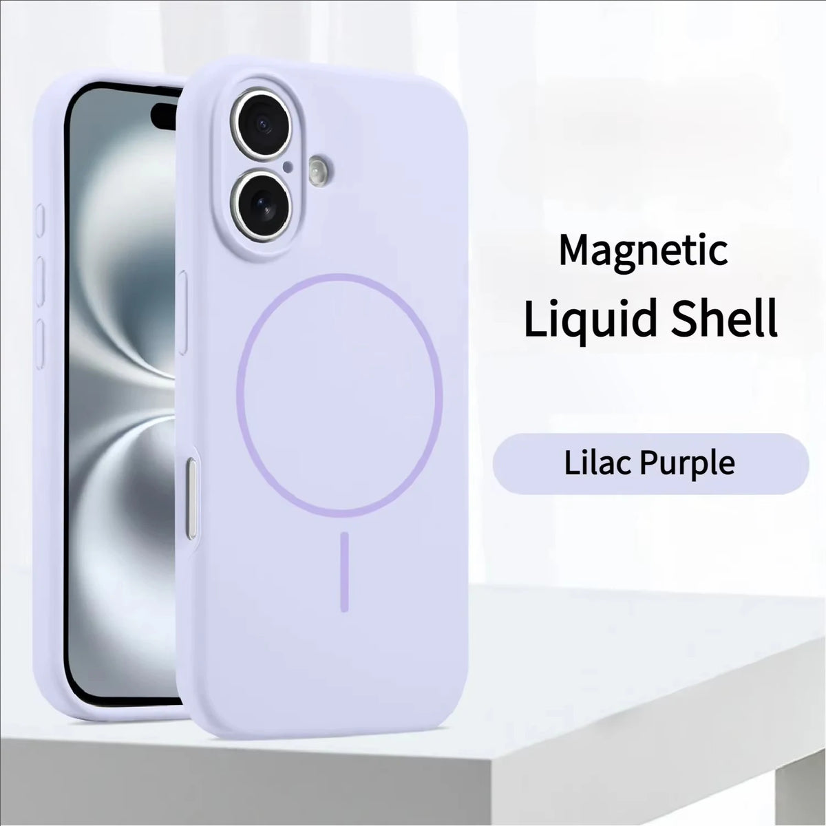 Liquid Silicone MagSafe iPhone Case – Multi-Color