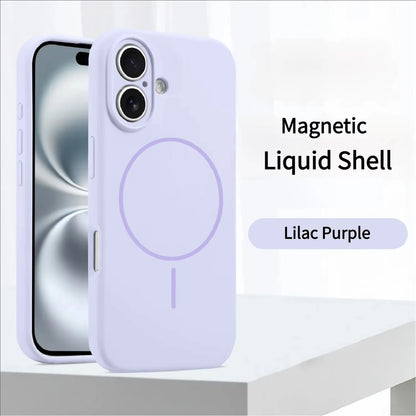Liquid Silicone MagSafe iPhone Case – Multi-Color