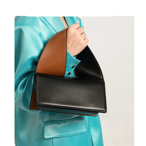 Designer PU Leather Shoulder Bag – Women's Crossbody Tote