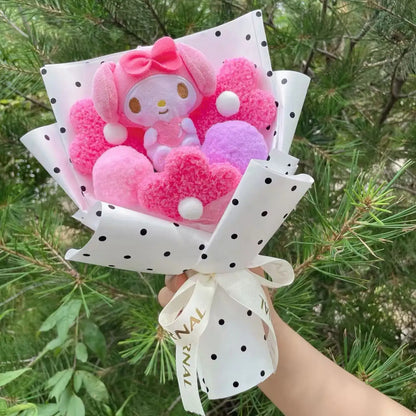 Sanrio Plush Flower Bouquet Gift