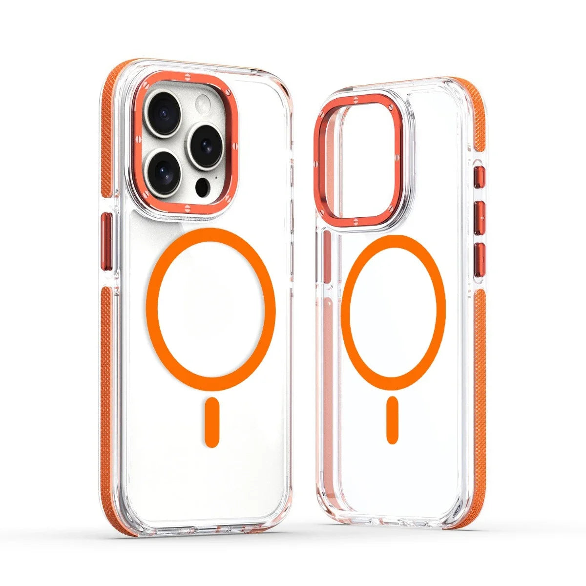 MagSafe Clear Phone Case for iPhone 15 14 13 12 Pro Max Plus – Shockproof Magnetic Cover