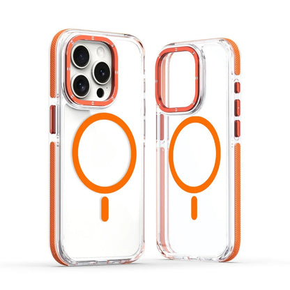 MagSafe Clear Phone Case for iPhone 15 14 13 12 Pro Max Plus – Shockproof Magnetic Cover