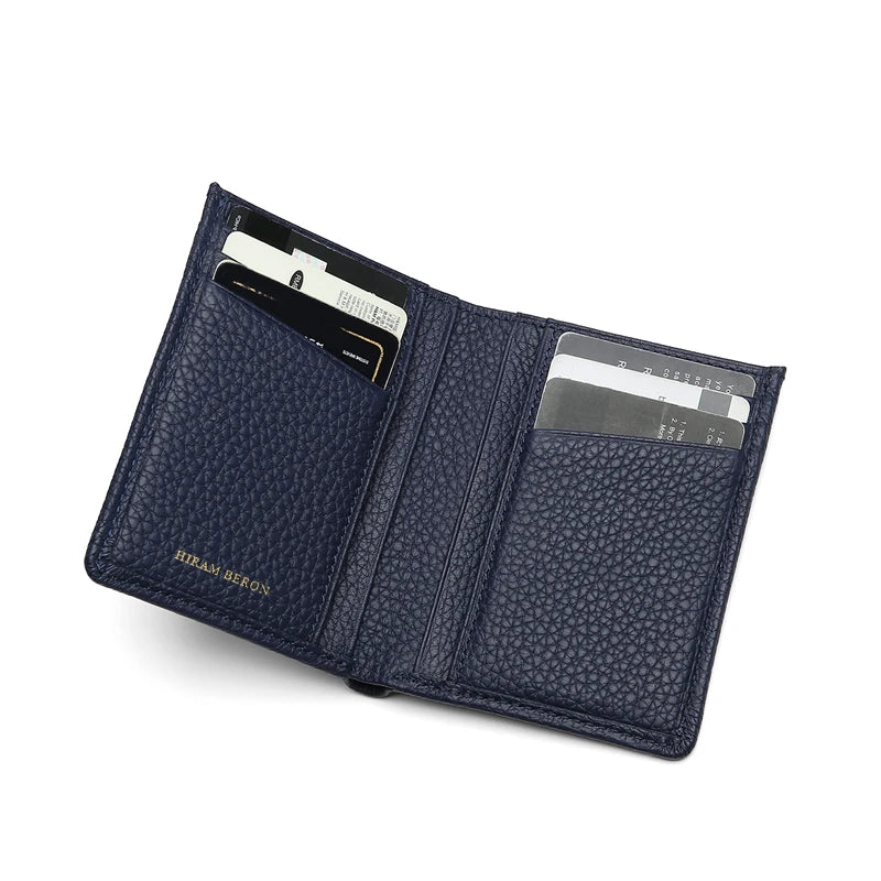 RFID Blocking Slim Leather Wallet for Men