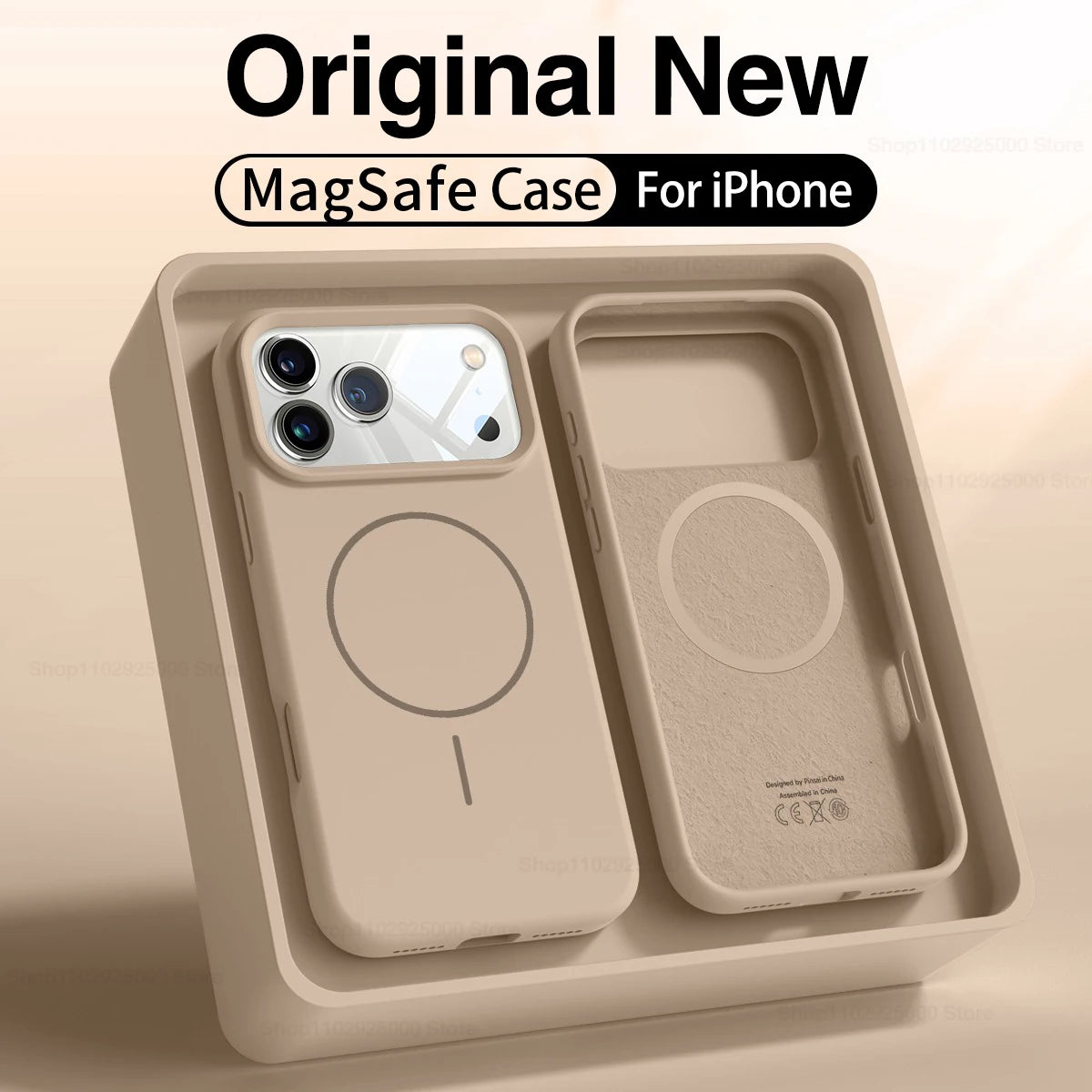 MagSafe Liquid Silicone iPhone Case for iPhone 12–17 Series