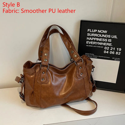 Soft Interior Compartment Shoulder Bags