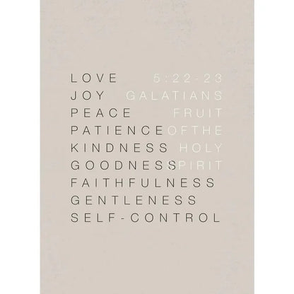 Bible Scripture Canvas Wall Art – Christian Quote Poster for Home Decor