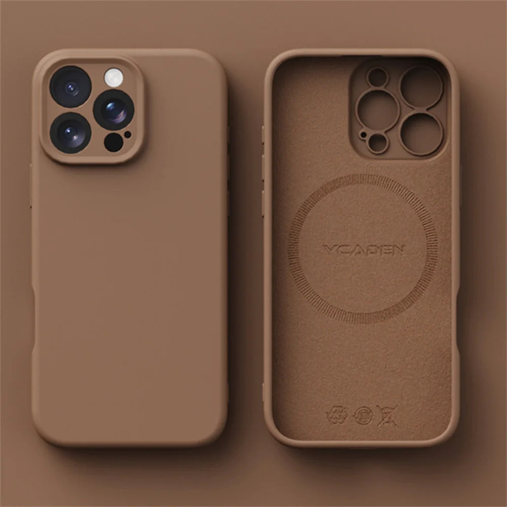 Liquid Silicone MagSafe iPhone Case – iPhone 12 to 17 Series