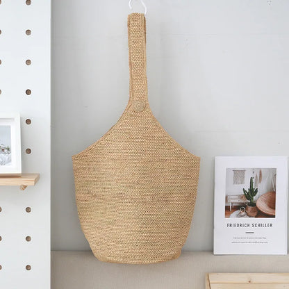 Big Capacity Raffia Straw Seaside Holiday Travel Beach Bags
