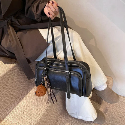 Design Small PU Leather Shoulder Bag