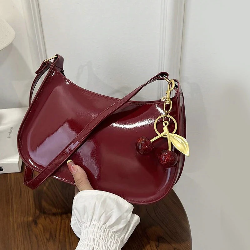 Vintage Retro Shoulder Bag for Women PU Leather