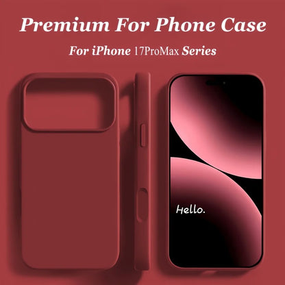 Liquid Silicone iPhone Case – Shockproof Soft TPU Cover
