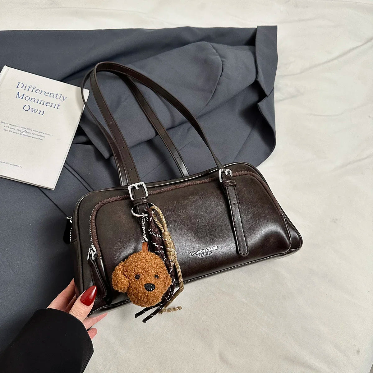 Design Small PU Leather Shoulder Bag