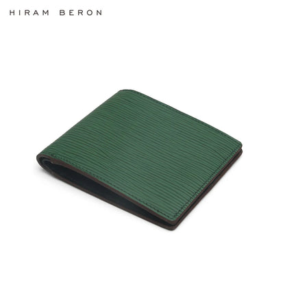 Personalized Men's Bifold Wallet – Epi Leather with Custom Name